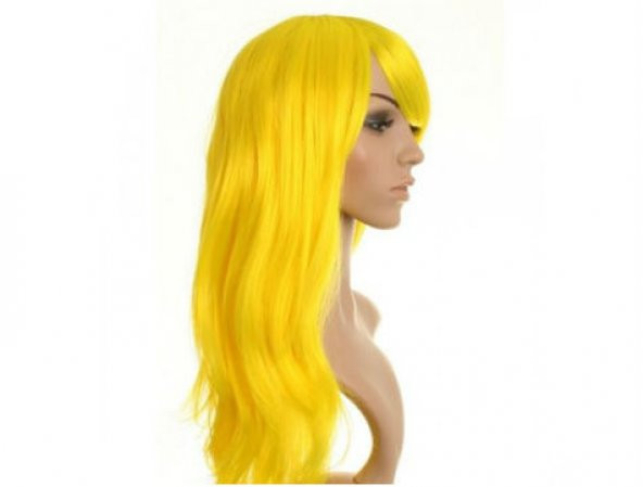 Uzun Peruk Saç -  Açık Sarı (579)