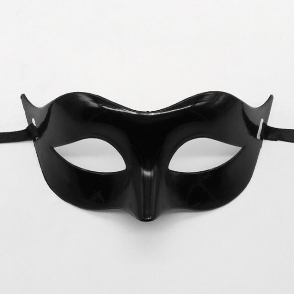 Siyah Renk Masquerade Kostüm Partisi Venedik Balo Maskesi (579)