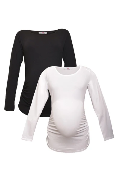 LuvmaBelly MYRA2301_2308 Hamile tshirt seti ürün görseli 1