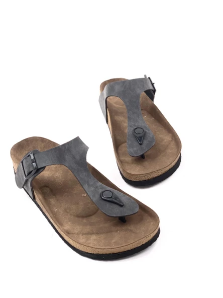 Basskan Lemm Taş Parmak Arası Ortopeik Terlik - Resim 3