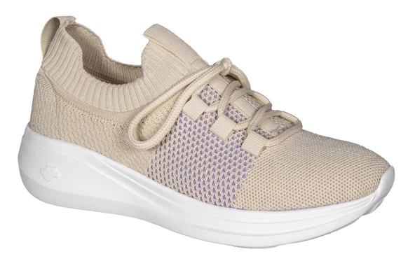 Basskan Satür Bej Triko Günlük Yürüyüş Ayakkabısı ürün görseli 1