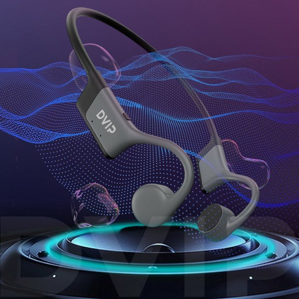 DVIP G800 Kemikten Ses İleten Bluetooth Sports Kulaklık 5.0 Siyah - 2