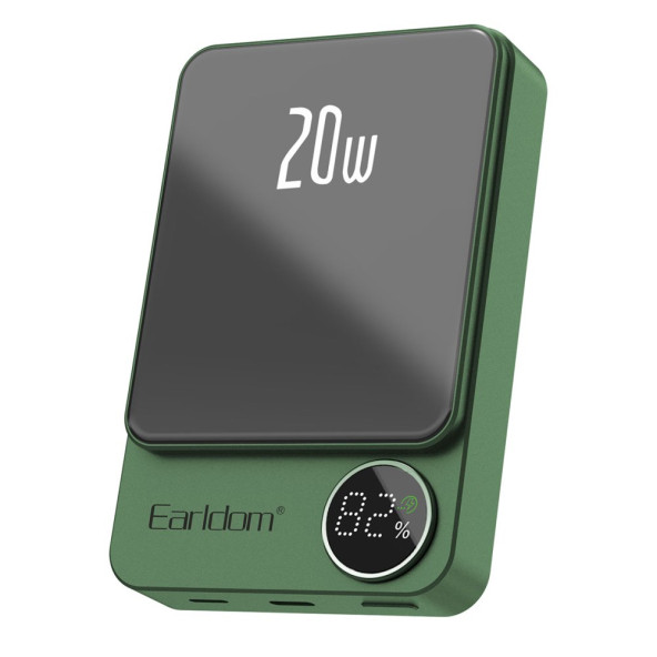 Peeq Earldom PD24 10.000 mAh 20W Kablosuz Şarjlı Pd Hızlı Şarj Magsafe Premium Mini Powerbank - 3