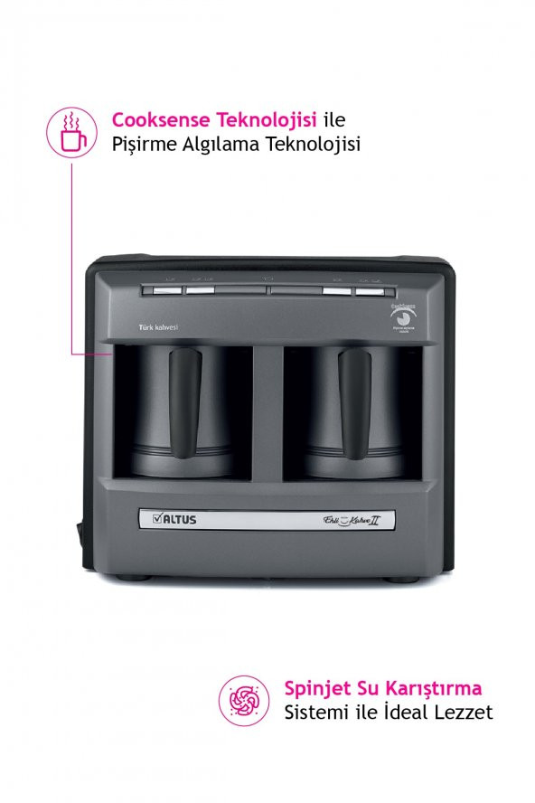 Altus AL 799 TKM Telve Türk Kahve Makinesi - 3