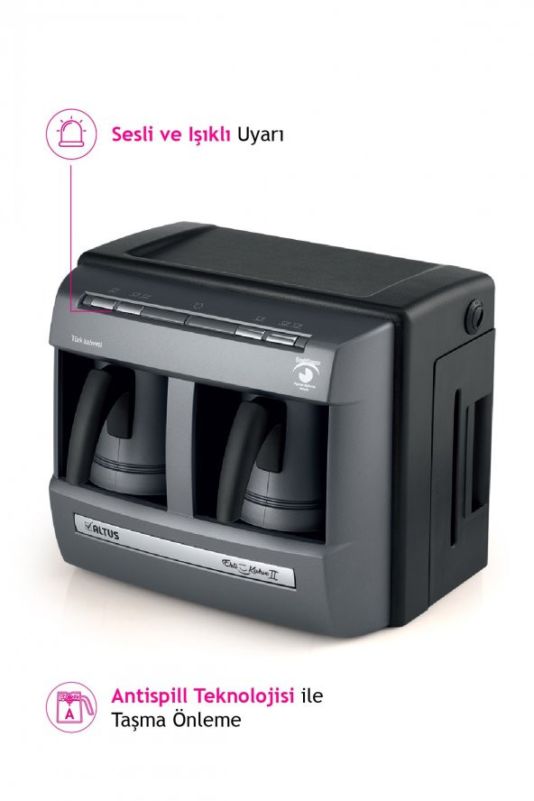 Altus AL 799 TKM Telve Türk Kahve Makinesi - 4