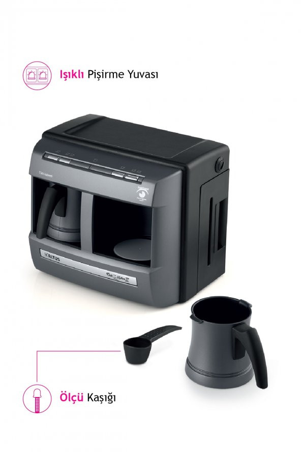 Altus AL 799 TKM Telve Türk Kahve Makinesi - 7