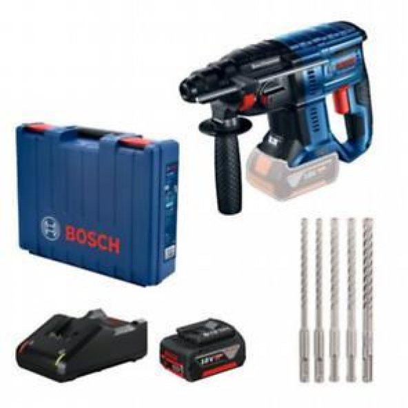 Bosch GBH 180-LI KırıcıDelici 1x4.0Ah + Sds Plus Set 0.615.990.M9C