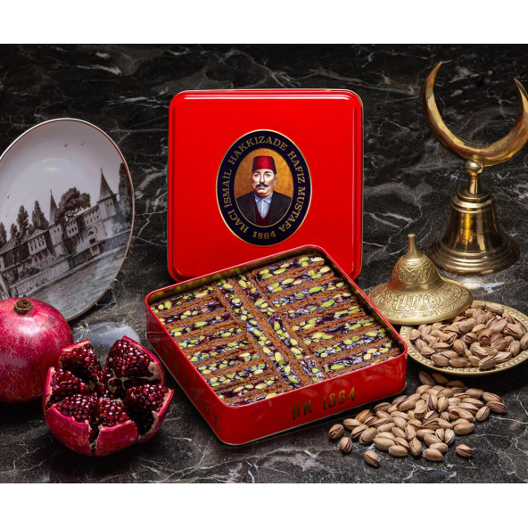 HAFİZ MUSTAFA 1864 Ottoman Pomenegrade Kadayıf (S Box)