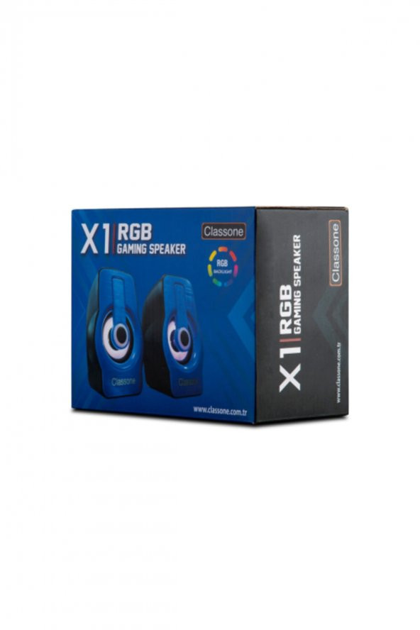 X1 Blue Rgb Gamıng Hoparlör-mavi - 8