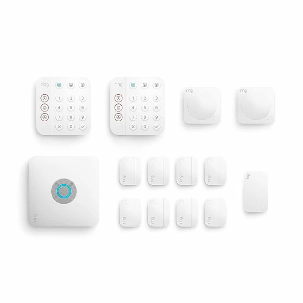 Ring Alarm Pro 14 Parçalı Kit - Dahili Eero Wi-Fi 6 Yönlendirici