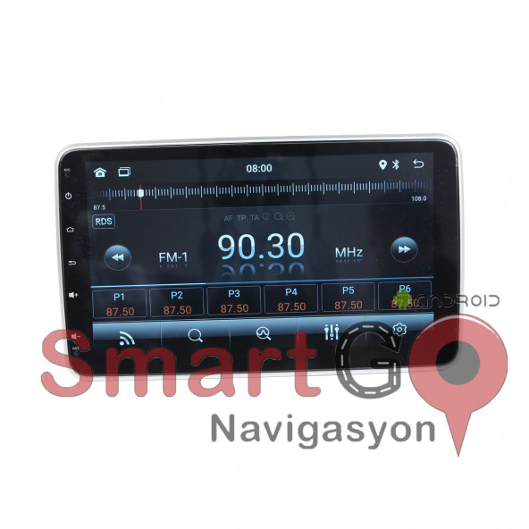 UNİVERSAL ANDROİD DÖNER KAFA TEKDİN  12.3' 2-32GB - 3