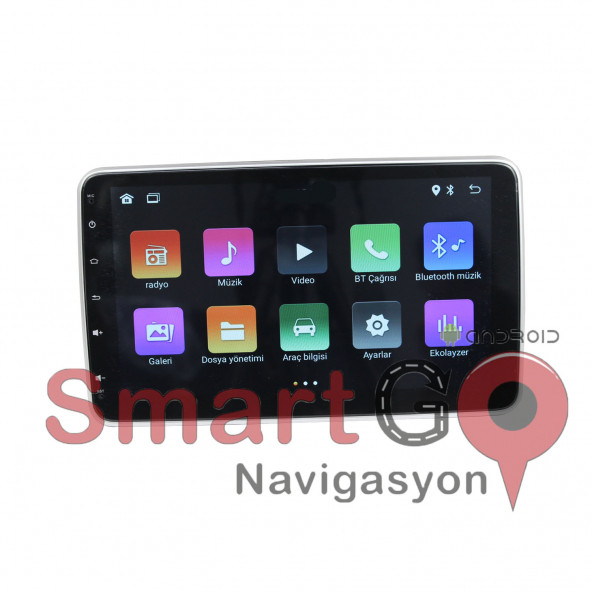 UNİVERSAL ANDROİD DÖNER KAFA TEKDİN  12.3' 2-32GB - 6