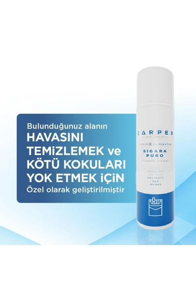 Carpex Sigara Puro Kötü Koku Giderici Sprey 500 Ml - 4