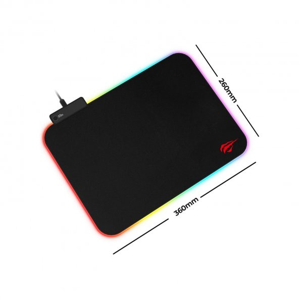 Havit MP901 Siyah Rgb Ledli Gaming Mouse Pad Siyah - 2