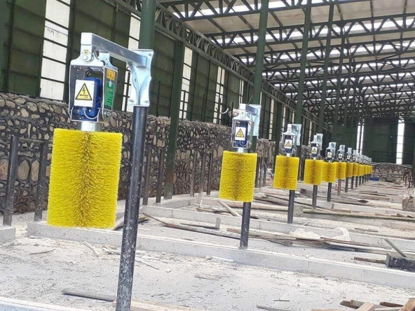 Elektrikli Hayvan Kaşıma Düz Fırçalı Kaşağı-70 cm - 6
