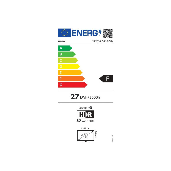 Sunny Sn32dal540 32" 80 Ekran Uydu Alıcılı Hd Webos Smart Led Tv - 6