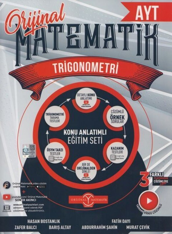 AYT Matematik Trigonometri Orijinal Yayınları