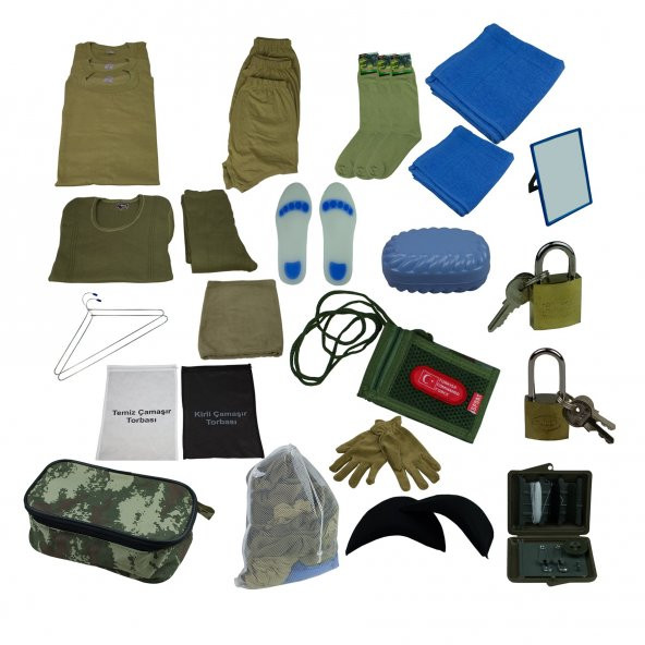 Asker 30 Seti Acemi Ve BedelliAsker İhtiyaç Seti 30 Parça 42330 ürün görseli