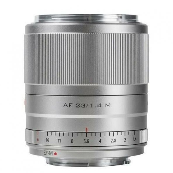 Viltrox AF 23mm F1.4 M Gümüş Lens - Canon EF-M-Mount