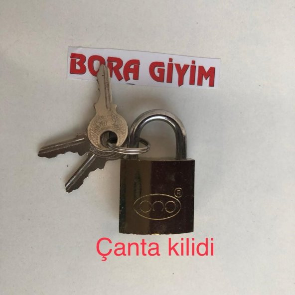 Asker Çanta KilidiAsker Dolap Kilidi