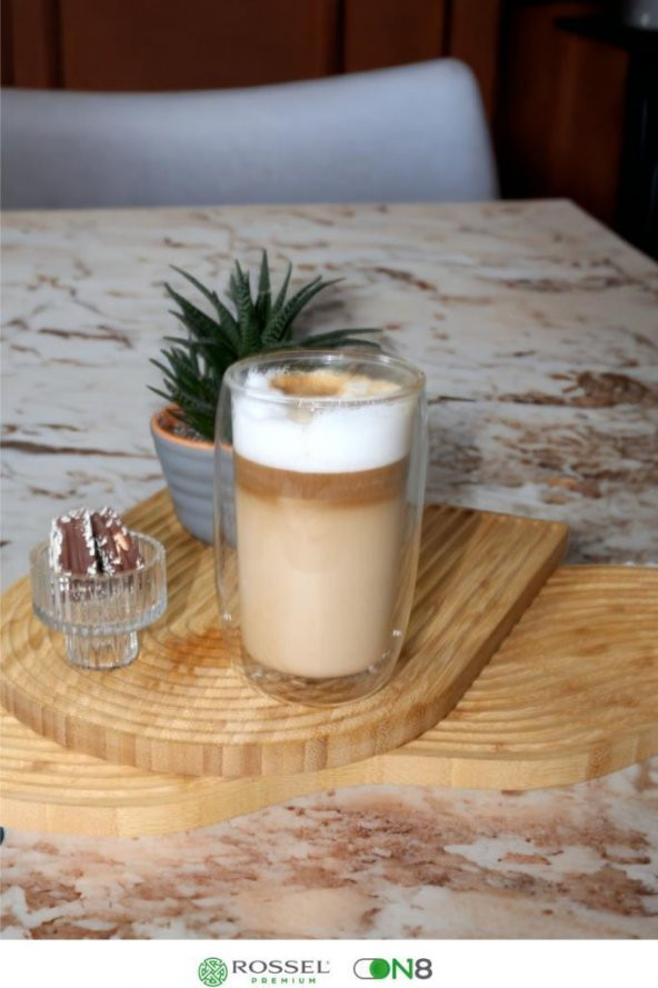 Arow Çift Cidarlı 2li Bardak 200 ml DC1.TR-2982 - 2