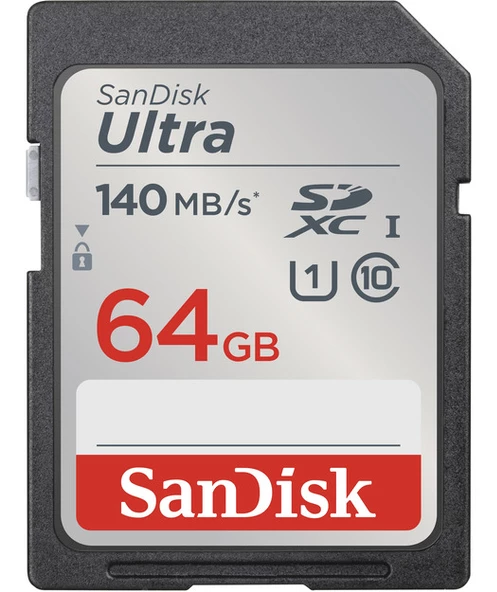 SanDisk Ultra UHS I 64GB SD Card