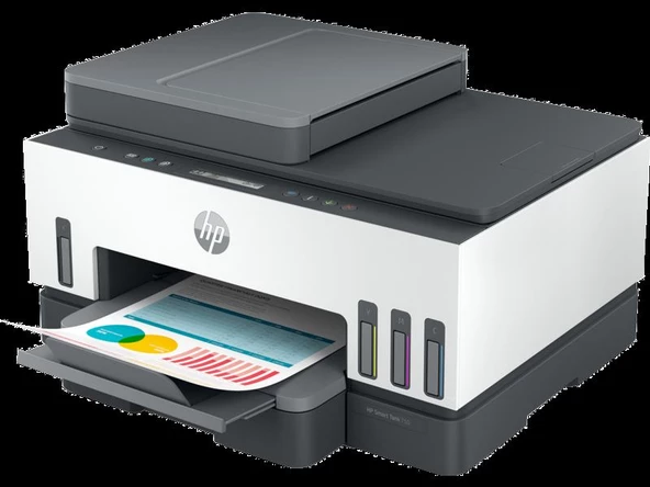 HP Smart Tank 750 WiFi-Ethernet ADF Çok Fonksiyonlu Yazıcı 6UU47A - 1