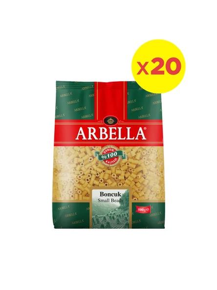 Arbella Boncuk Makarna 500 gr x 20 Adet ürün görseli