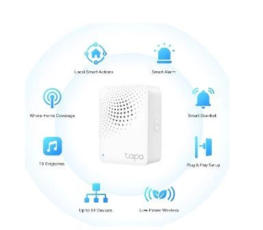 TP-LINK Smart IoT Zil Özellikli Tapo Smart Hub TAPO-H100 - 3