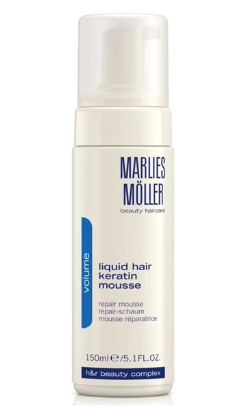 Marlies Möller Liquid Hair Keratin Mousse 150ML Saç Bakım Köpüğü
