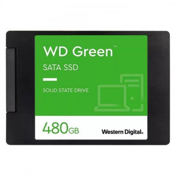 WD SATA SSD 2.5 inç 7 mm kasalı 480 gb WDS480G3G0A