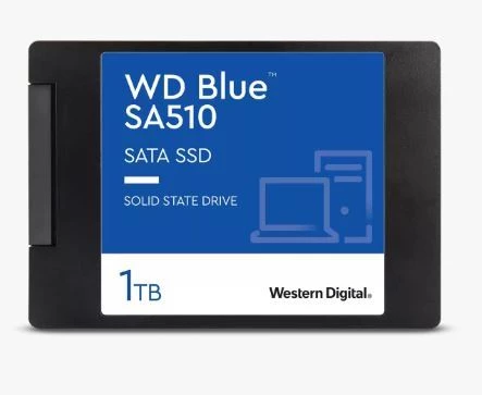 WD Blue SA510 SATA 1TB 560-520MB/s SSD WDS100T3B0A