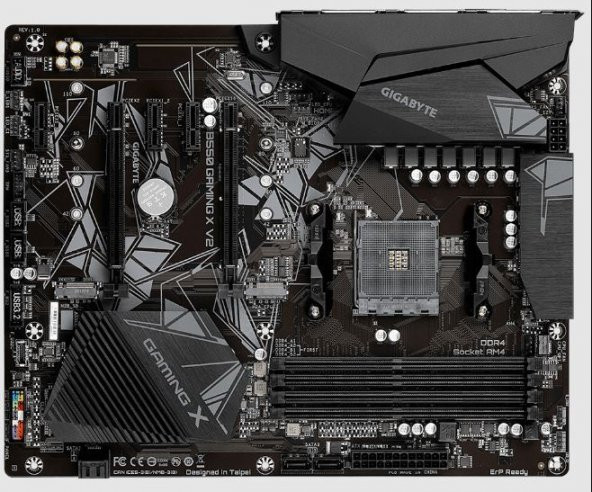 GIGABYTE B550M GAMING X V2 DDR4 2133MHZ ANAKART B550-GAMING-X-V2 - 3
