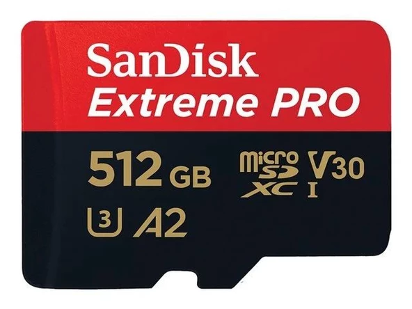 SANDISK ExtremePro microSD UHSICard 500GB SDSQXCD-512G-GN6MA