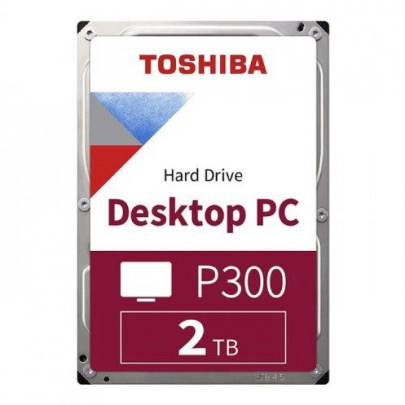 TOSHIBA P300 2TB 7200Rpm 256MB 3.5" SATA 3 Harddisk HDWD320UZSVA
