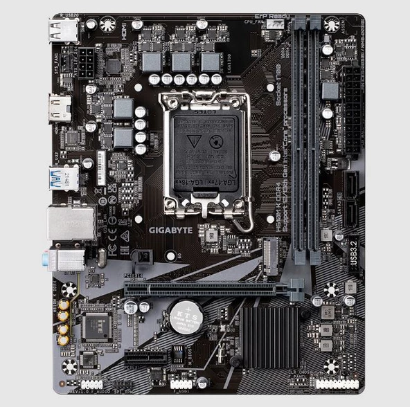 GIGABYTE Intel® H610 DDR4 HDMI ANAKART H610M-K-DDR4 - 2