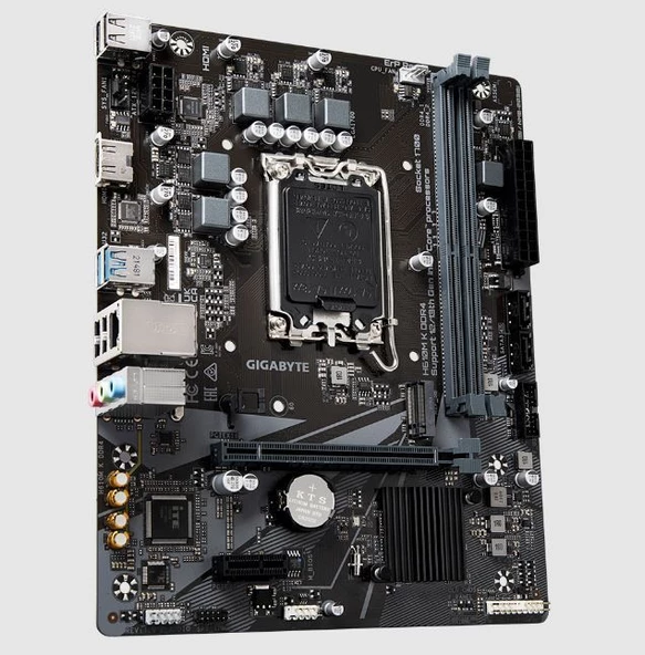 GIGABYTE Intel® H610 DDR4 HDMI ANAKART H610M-K-DDR4 - 3