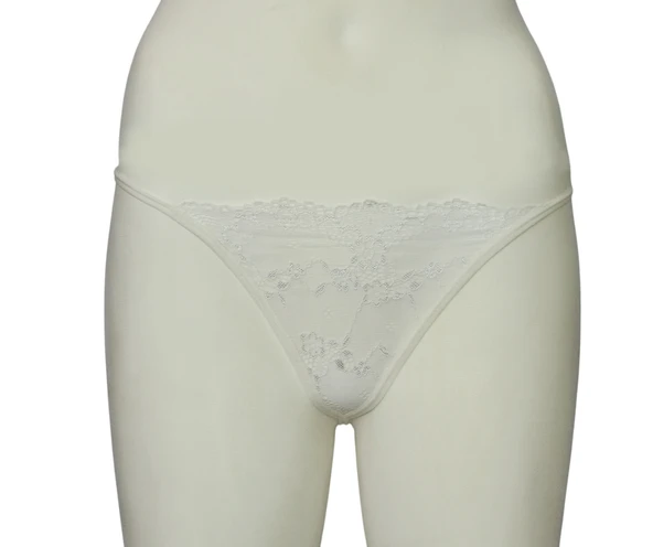 ASM1176 Kadın Ekru Dantel İlk Aşkım String