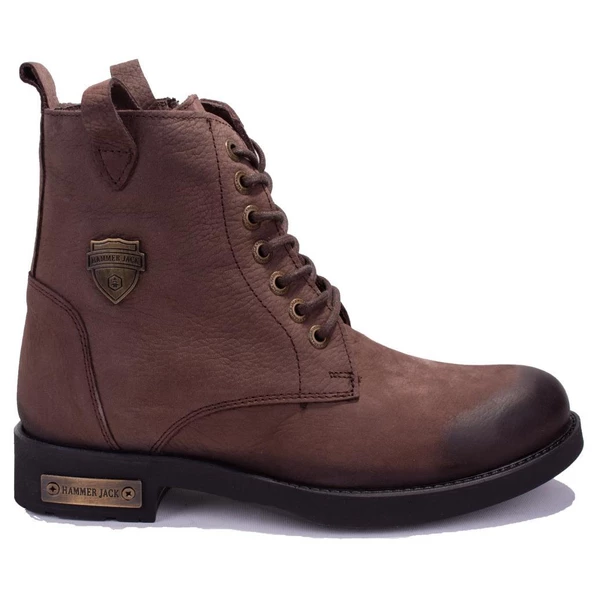 Hammer Jack 10215200 Kahve Ortopedik Günlük Erkek Deri Bot - 6