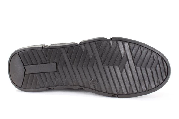 Hammer Jack 10219676 Siyah Ortopedik Günlük Erkek Deri Ayakkabı - 4