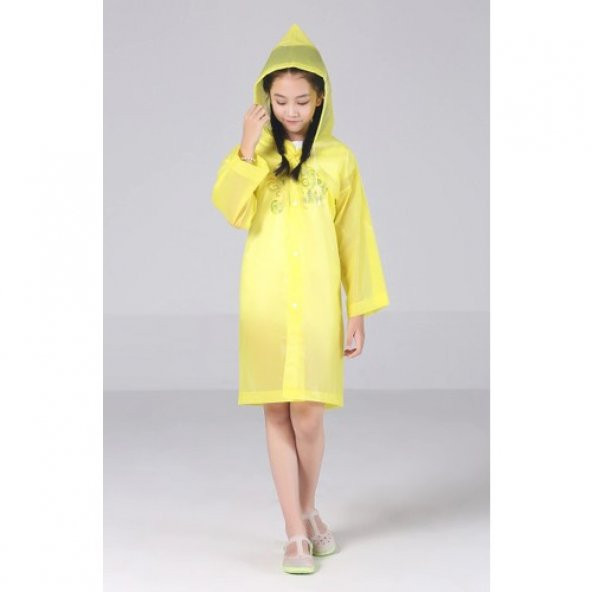 Eleven Eva Pratik Trend Kız Çocuk Yağmurluğu 8- 14 Yaş - 2