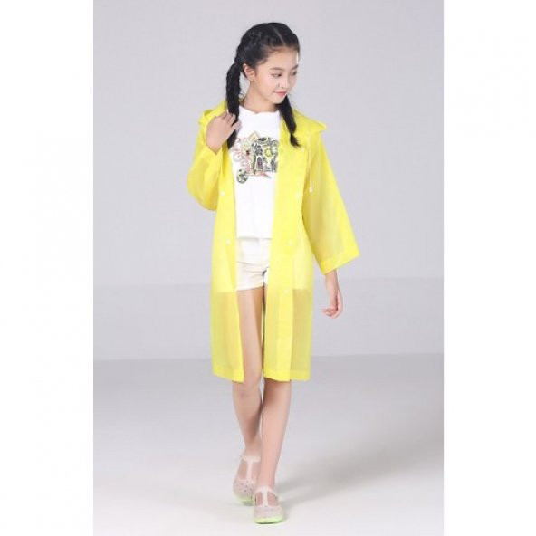 Eleven Eva Pratik Trend Kız Çocuk Yağmurluğu 8- 14 Yaş - 3