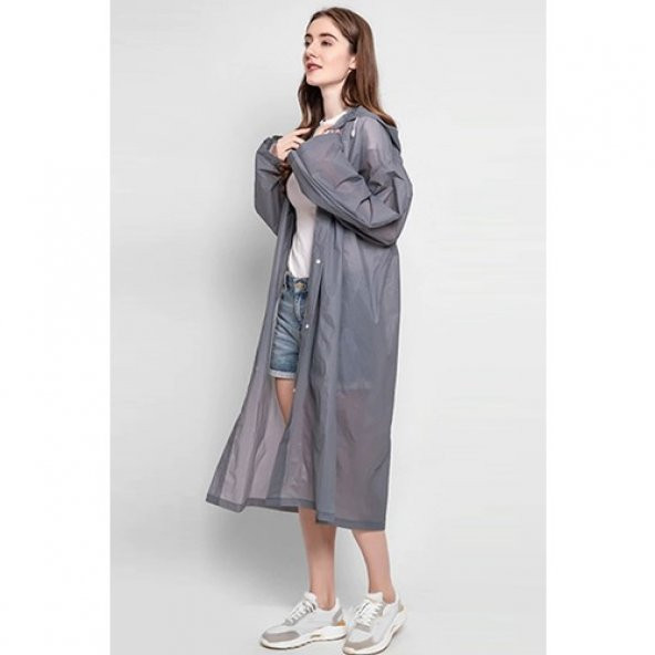 Marlux Raincoat Eva Yağmurluk -Gri - 2