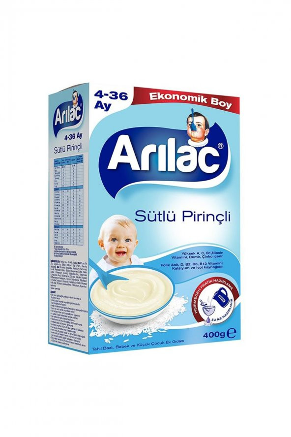 ARILAC Sütlü Pirinçli 400 gr