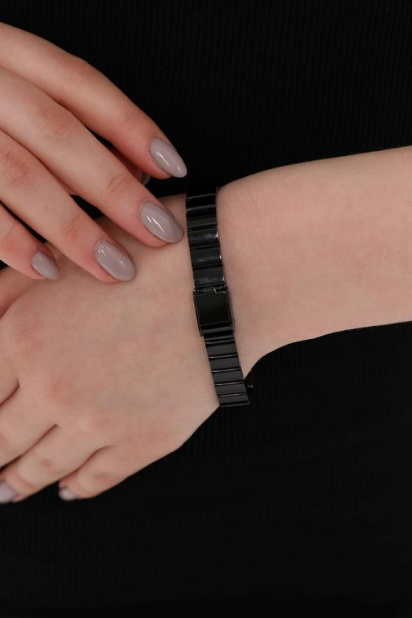 Lilith Roma Rakam Siyah Kadran Rose Kasa Kadın Kol Saati - Resim 7