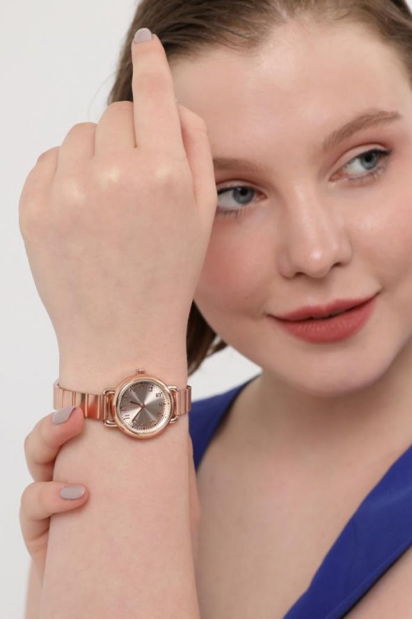 Demeter Full Rose Kordon Kadın Kol Saati - 7