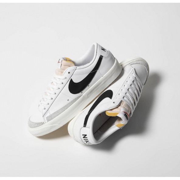 Nike Blazer MİD 77 Vintage Low White Black - 2