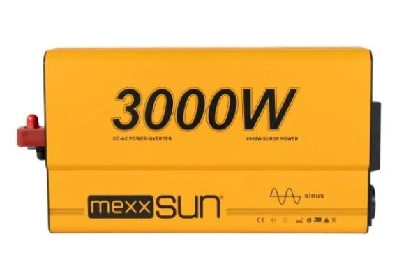 Mexxsun 12 Volt 3000 Watt Tam Sinüs Inverter