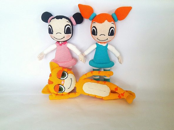 Canım Kardeşim Mine Müge Mıncır Takım Amigurumi Organik Oyuncak - 1