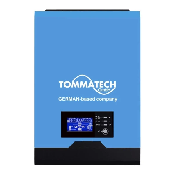 TommaTech New 1K 12V MPPT 1Faz Akıllı İnverter Çevirici İnvertör